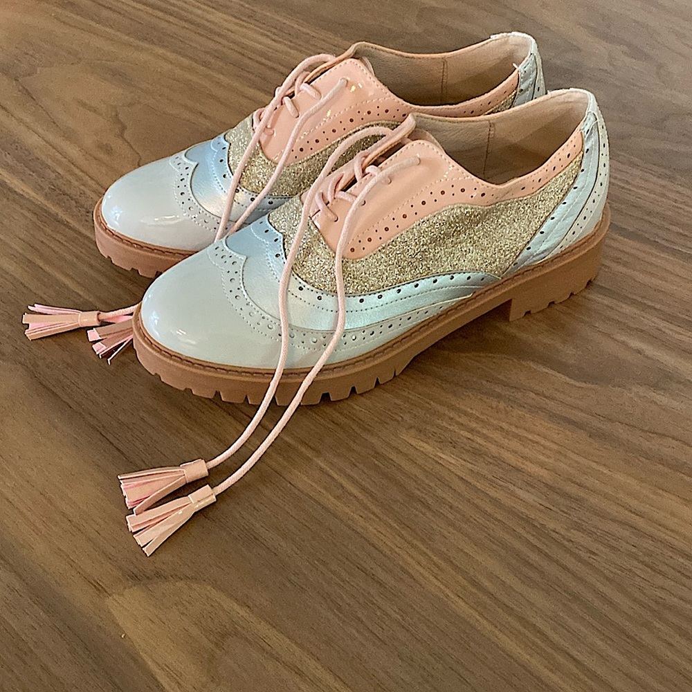 Jolimall oxford style shoes